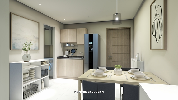 Manors Caloocan 1-br Unit T1-0GF-A (Tower 1) - Condo for Sale in Caloocan City Manors Caloocan