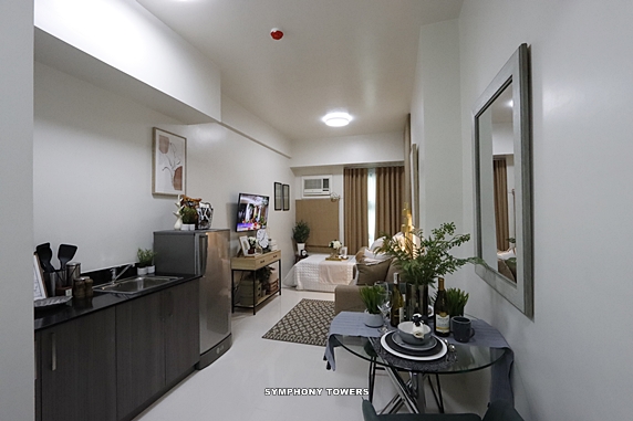 The Symphony Towers studio Unit T1-21F-001 (Tower 1) - Condo for Sale in Quezon City The Symphony Towers
