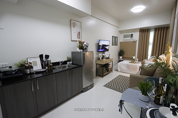 The Symphony Towers studio Unit T1-21F-001 (Tower 1) - Condo for Sale in Quezon City The Symphony Towers