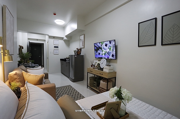 The Symphony Towers studio Unit T1-21F-001 (Tower 1) - Condo for Sale in Quezon City The Symphony Towers