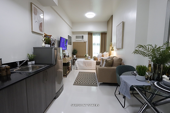 The Symphony Towers studio Unit T1-21F-001 (Tower 1) - Condo for Sale in Quezon City The Symphony Towers