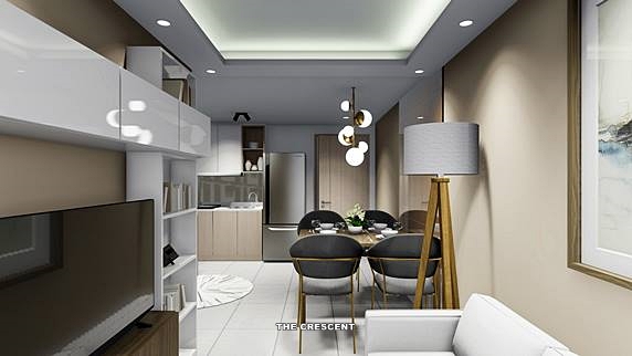 The Crescent 1-br Unit T1-0GF-B (Tower 1) - Condo for Sale in Sta Maria The Crescent