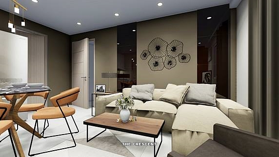 The Crescent 2-br Unit T1-02F-Q (Tower 1) - Condo for Sale in Sta Maria The Crescent