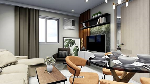 The Crescent 2-br Unit T1-02F-Q (Tower 1) - Condo for Sale in Sta Maria The Crescent