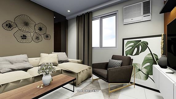 The Crescent 2-br Unit T1-02F-Q (Tower 1) - Condo for Sale in Sta Maria The Crescent