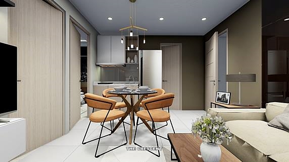 The Crescent 2-br Unit T1-02F-Q (Tower 1) - Condo for Sale in Sta Maria The Crescent
