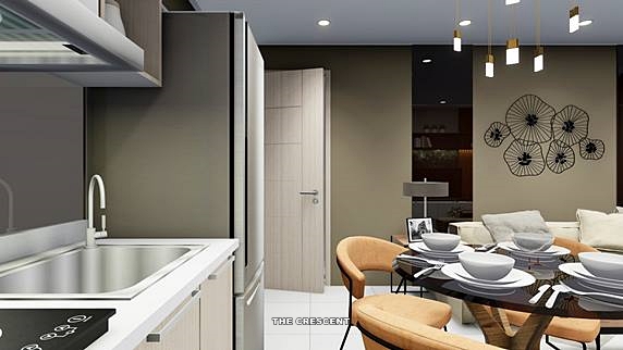 The Crescent 2-br Unit T1-02F-Q (Tower 1) - Condo for Sale in Sta Maria The Crescent