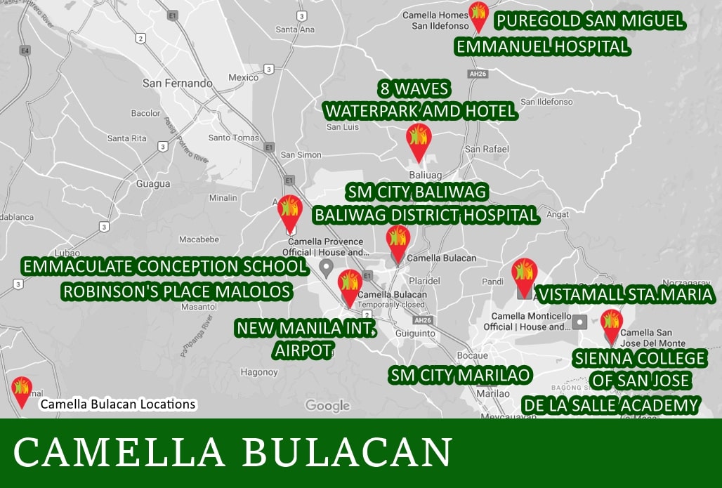 Bulacan Property Vicinity Map
